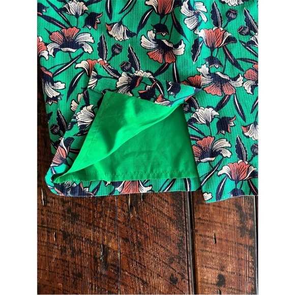 J crew floral pencil skirt size 6 - Picture 8 of 10